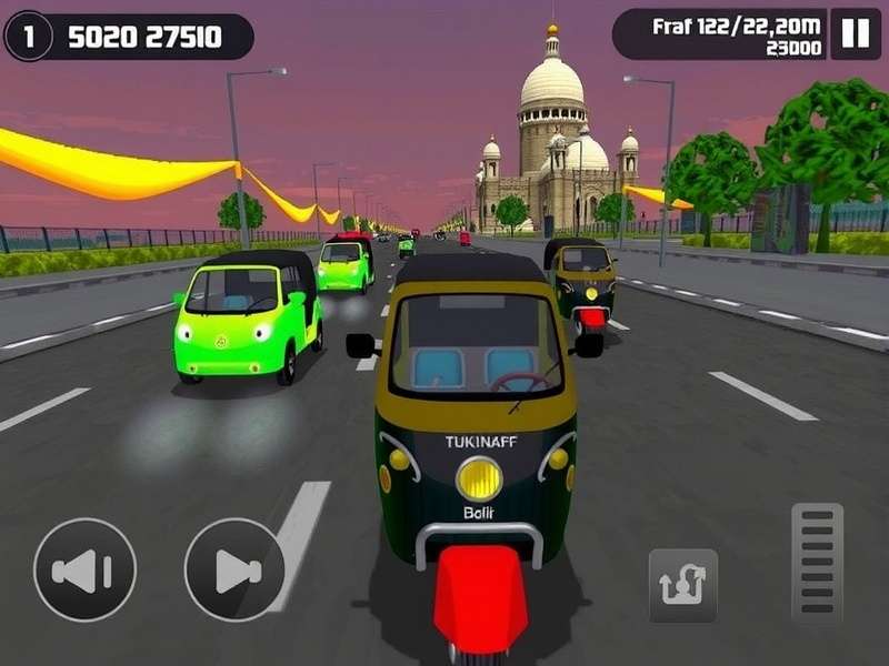Tuk Tuk Speed Delhi Gameplay