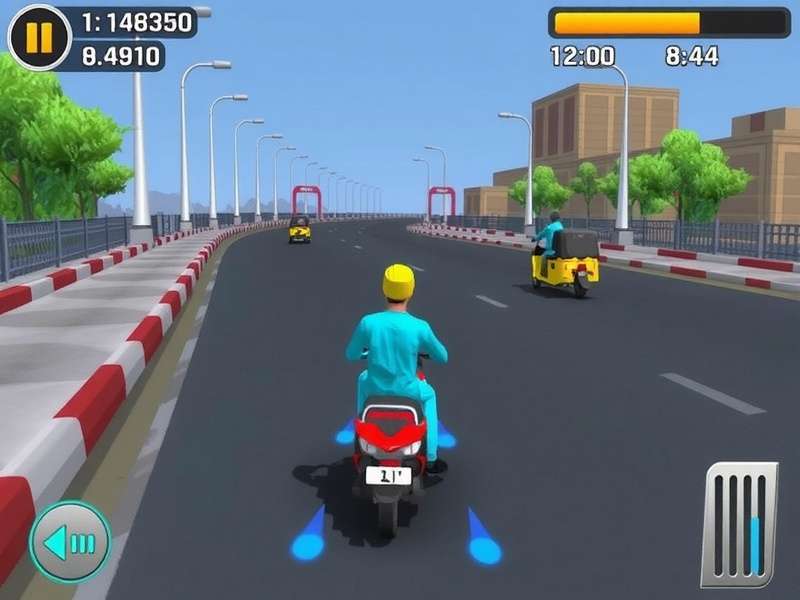 Tuk Tuk Speed Delhi Game Screenshot